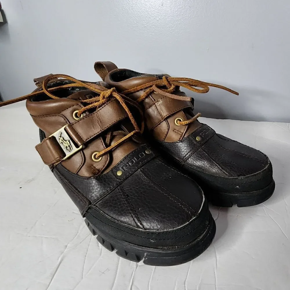 Polo Leather Boots Model Country hardy BT II size 9